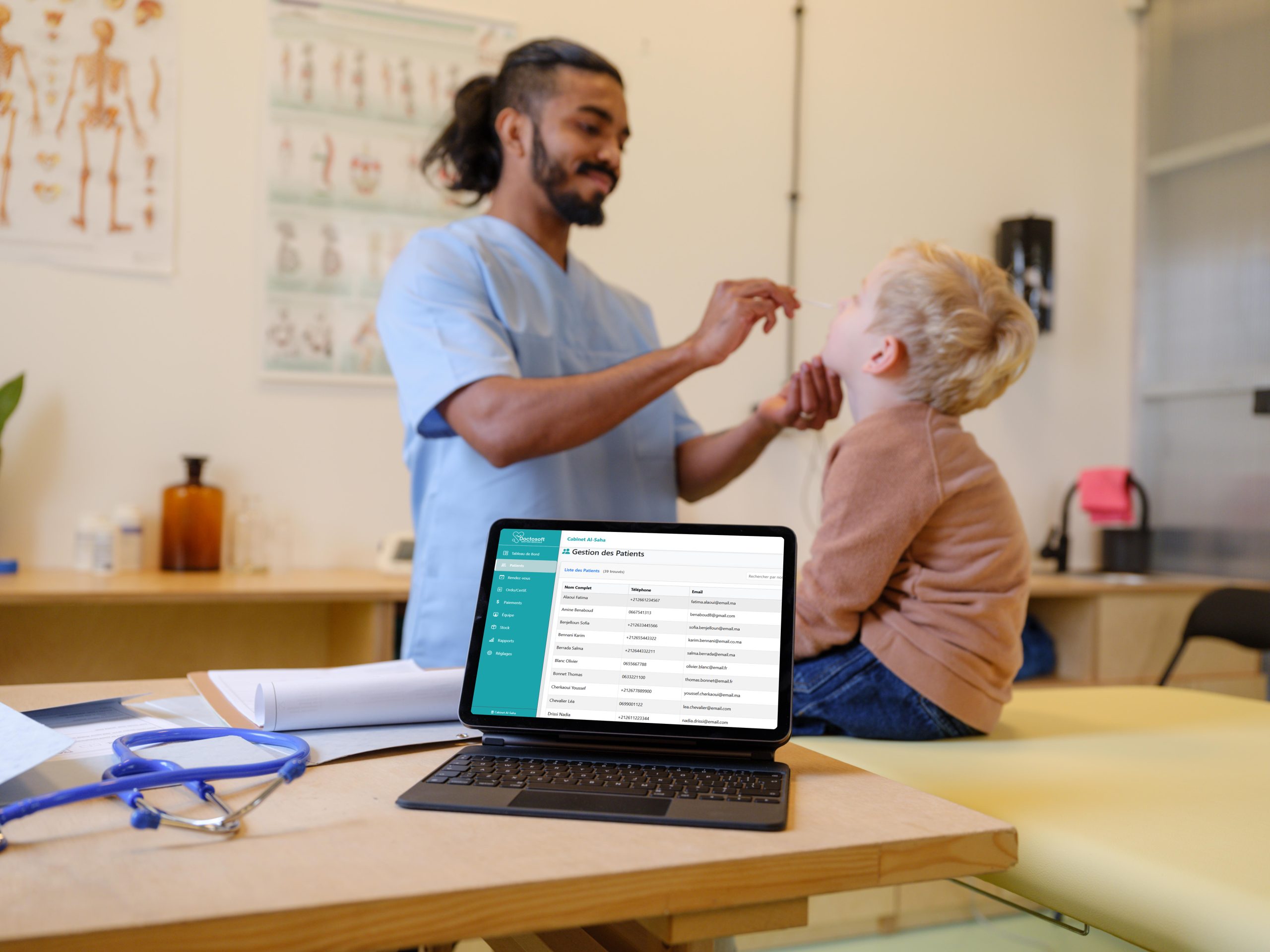 Dossier patient informatisé sécurisé